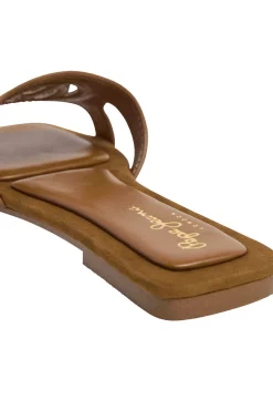 Sandalias Planas De Ante