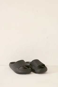 Sandalias platform negro