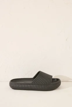 Sandalias platform negro