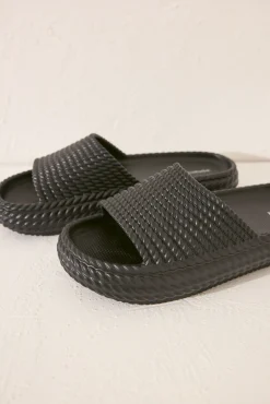 Sandalias platform negro