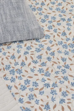 Sábana estampada algodón flores