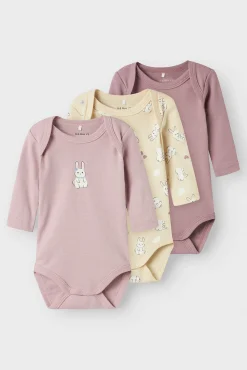 Set de 3 bodies de bebe