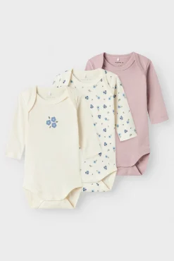 Set de 3 bodies de bebe