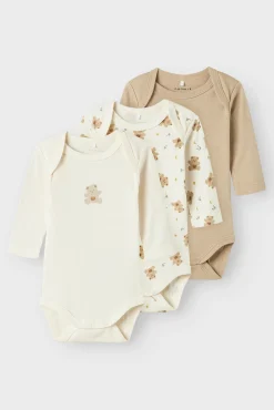Set de 3 bodies de bebe