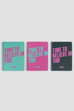 Set de 3 libretas