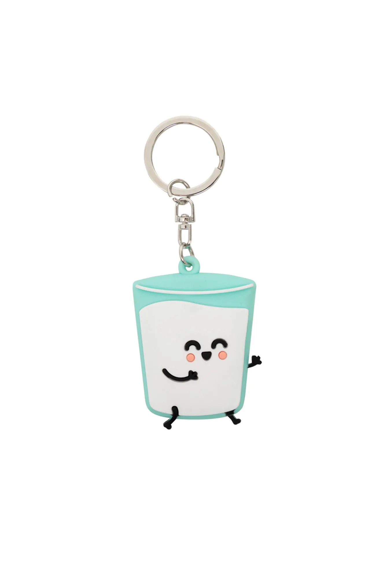 Set de 2 llaveros - Vaso de leche y galletas