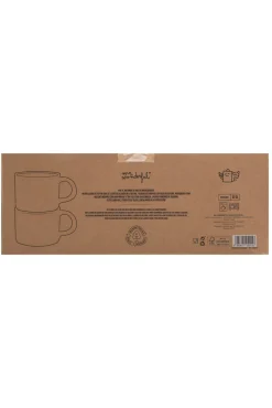 Set de 2 tazas apilables - Te tengo más ganas que al café de las mañanas