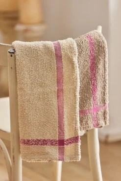 Set de 2 trapos de cocina tonos fucsia Vita