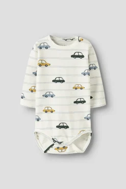Set de peto y body de bebe