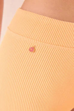 Short bikini rib naranja