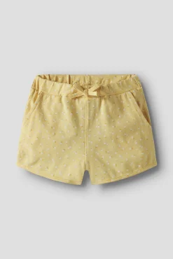 Short de algodón estampado