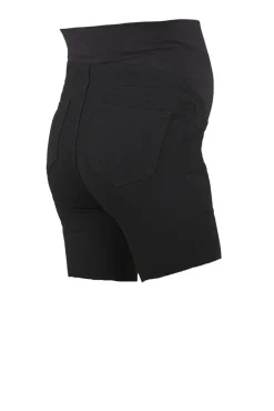 Short denim maternity