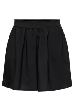 Shorts con tejido fluido
