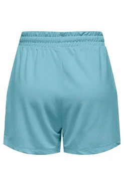 Shorts loose fit de cintura alta
