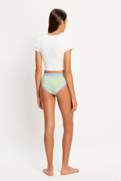 SmileyWorld® Braga Menstrual Teen Algodón Orgánico Flujo Súper Green