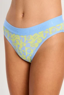 SmileyWorld® Braga Menstrual Teen Algodón Orgánico Flujo Súper Green