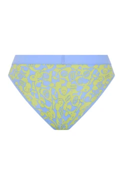 SmileyWorld® Braga Menstrual Teen Algodón Orgánico Flujo Súper Green