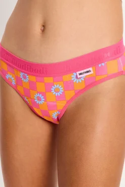 SmileyWorld® Braga Menstrual Teen Algodón Orgánico Flujo Súper Flower