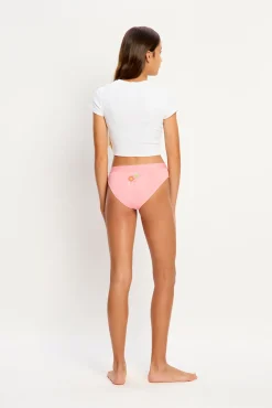 SmileyWorld® Braga Menstrual Teen Algodón Orgánico Flujo Abundante Pink