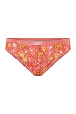 SmileyWorld® Braga Menstrual Bambú Flujo Abundante Coral