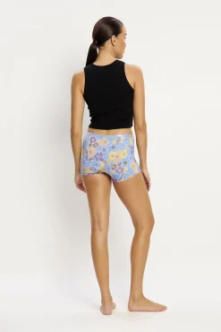SmileyWorld® Short Menstrual Bambú Flujo Abundante Azul