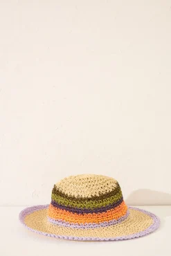 Sombrero rafia color natural