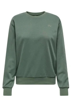 Sudadera de cuello redondo