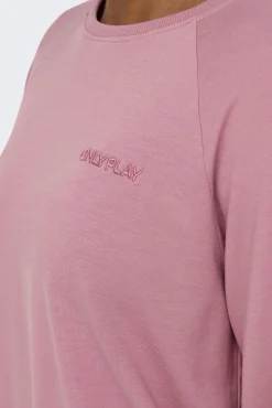 Sudadera de manga larga y cuello redondo