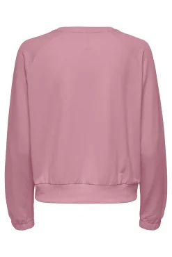 Sudadera de manga larga y cuello redondo