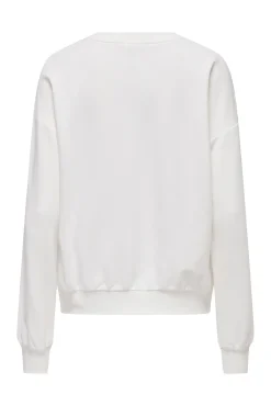 Sudadera de manga larga y cuello redondo