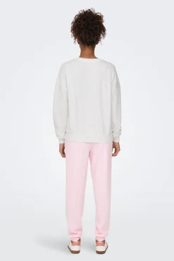 Sudadera de manga larga y cuello redondo