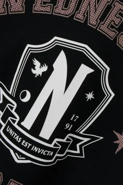 Sudadera de Wednesday de niña