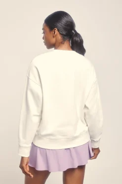 Sudadera felpa 100% algodón blanco