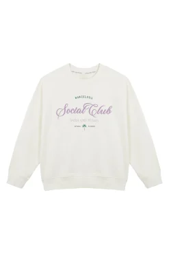 Sudadera felpa 100% algodón blanco