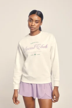 Sudadera felpa 100% algodón blanco