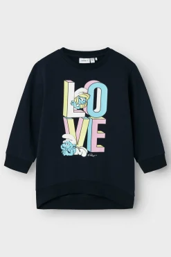 Sudadera larga Los Pitufos