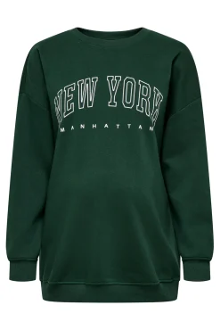 Sudadera maternity detalle texto frontal