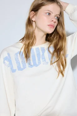 Sudadera oversize logo