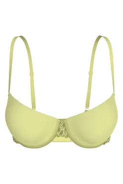 Sujetador balconette Calvin Klein amarillo