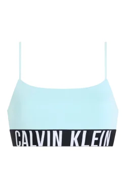 Sujetador bandeau Calvin Klein azul