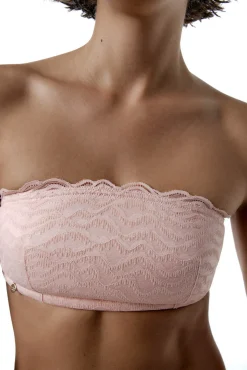 Sujetador bandeau de encaje Nerine