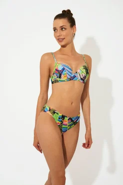 Sujetador bikini con copa y aros