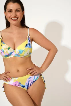 Sujetador bikini sin copa y con aros