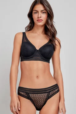 Sujetador bralette capacidad negro