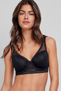 Sujetador bralette capacidad negro