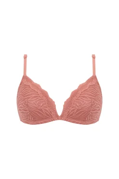 Sujetador CHARMING microfibra print cebra rosa