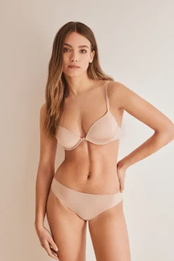 Sujetador CLEVER cierre delantero beige