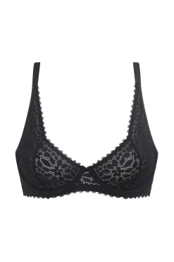 Sujetador con aros de encaje floral Daily Dentelle