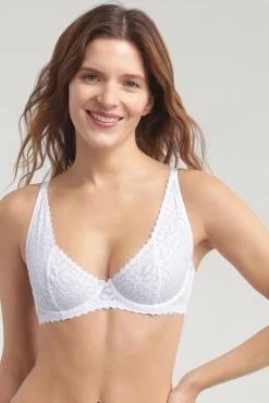 Sujetador con aros de encaje floral Daily Dentelle