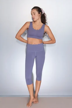Sujetador deportivo COMPRESSIVE morado